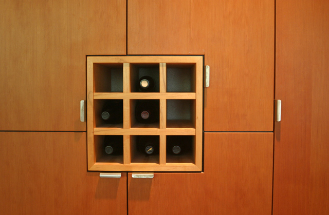 wine rack / cabinetry art